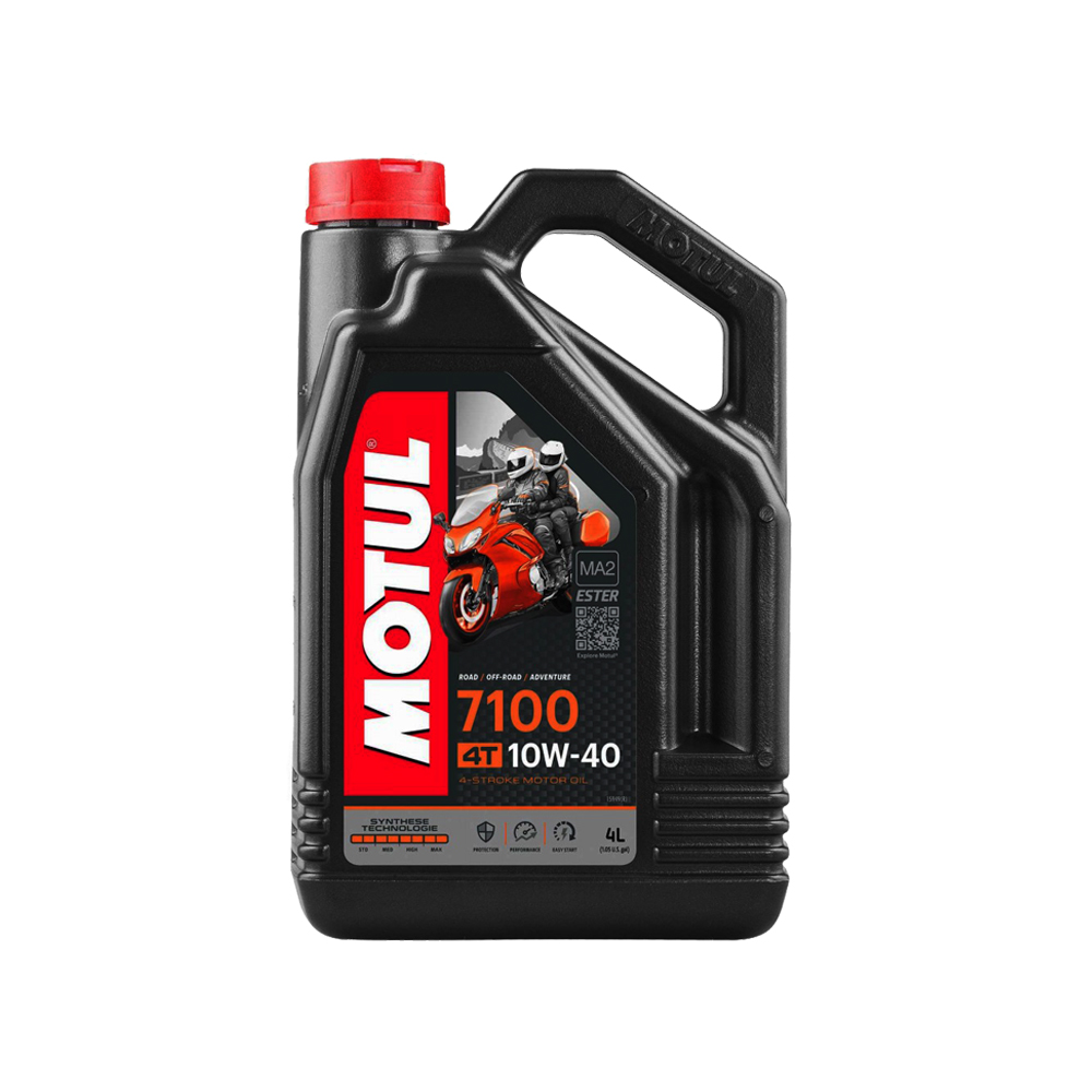 Моторно Масло, MOTUL 7100 4T 10W40, 4 литра Моторно Масло, MOTUL 7100 4T 10W40, 4 литра
